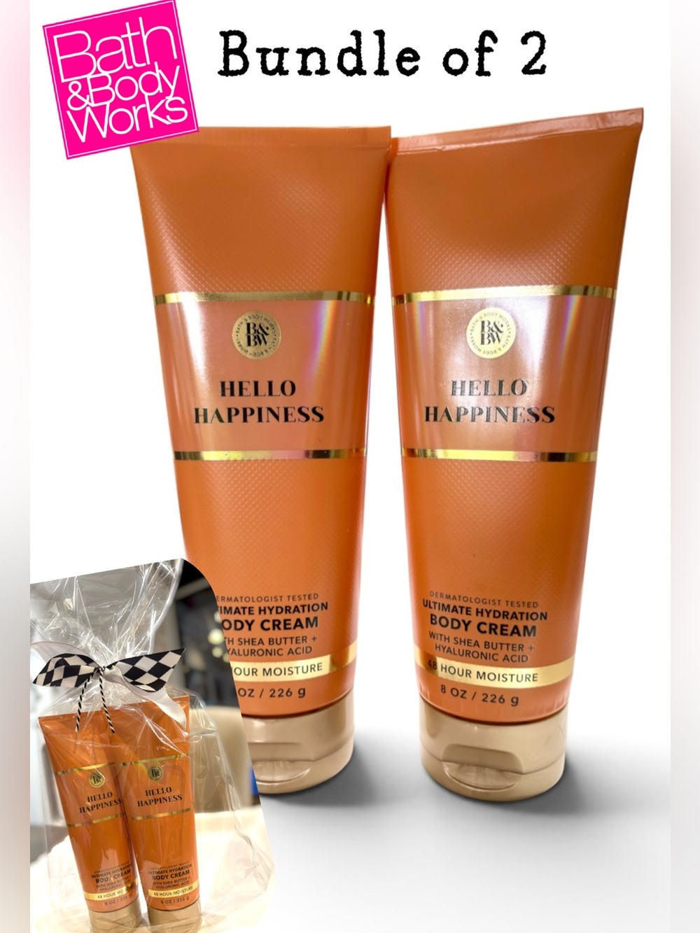 Bath & Body Works Bundle of 2 / Hello Happiness